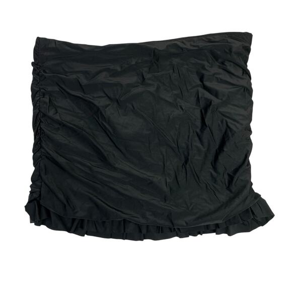 Raisins Curve Ruffled Tummy Control Swim skirt black - 20W - Picture 2 of 14